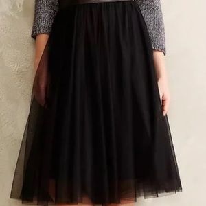 Bailey44 Tulle Black Skirt, Size Small